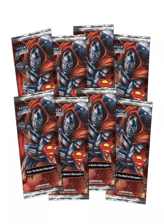 Upper Deck Fleer Brilliants Superman Trading Card Blaster Box - Image 3